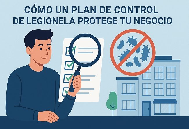 Cómo un plan de control de legionela protege tu negocio